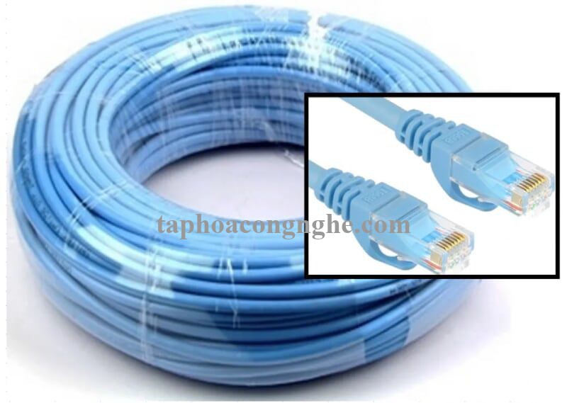 Unitek 96056 Y-C813ABL cat6 dây tròn 10M Màu Xanh Cáp Mạng UTP 30096056